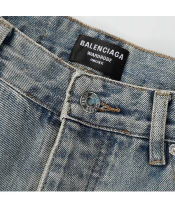 Cargo denim short Balanciaga Comparez et commandez 