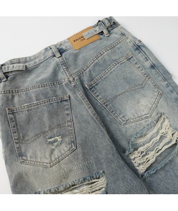 Cargo denim short Balanciaga Comparez et commandez 