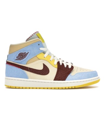 Air Jordan 1 Mid Maison Chateau Rouge 50-70% off 