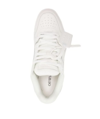 Off-WhiteOut Of Office "For Walking" leather sneakers s'inspire de l'anatomie humaine