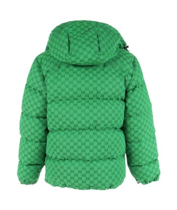 Gucci x The North Face Down Coat 'Green/Dark Green' de technologie