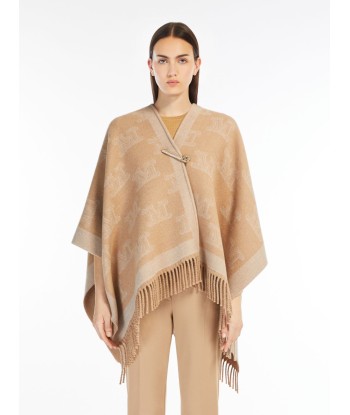 MAXMARA ACCESSORIPoncho en laine jacquard Paris Déstockage Promo