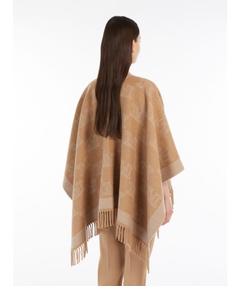 MAXMARA ACCESSORIPoncho en laine jacquard Paris Déstockage Promo