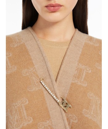 MAXMARA ACCESSORIPoncho en laine jacquard Paris Déstockage Promo