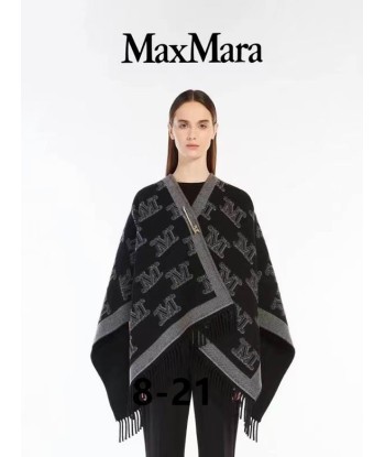 MAXMARA ACCESSORIPoncho en laine jacquard Paris Déstockage Promo