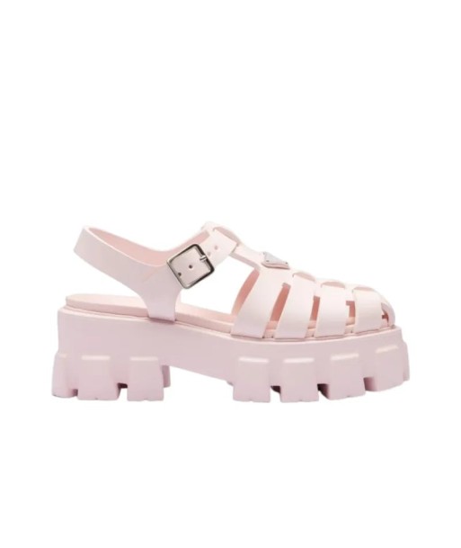 PRADA Monolith Foam Rubber 55mm Sandals Alabaster Pink la livraison gratuite