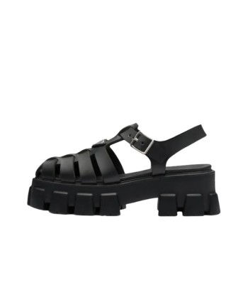 PRADA Monolith Foam Rubber 55mm Sandals Black Economisez 